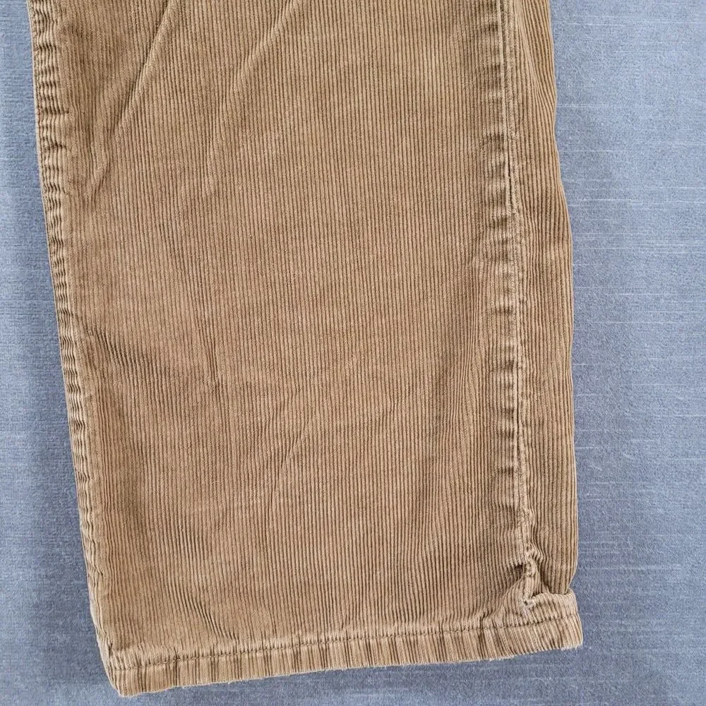 Polo Ralph Lauren Corduroy Brown Pants Chino Mens Actual Size‎ 34 x 31